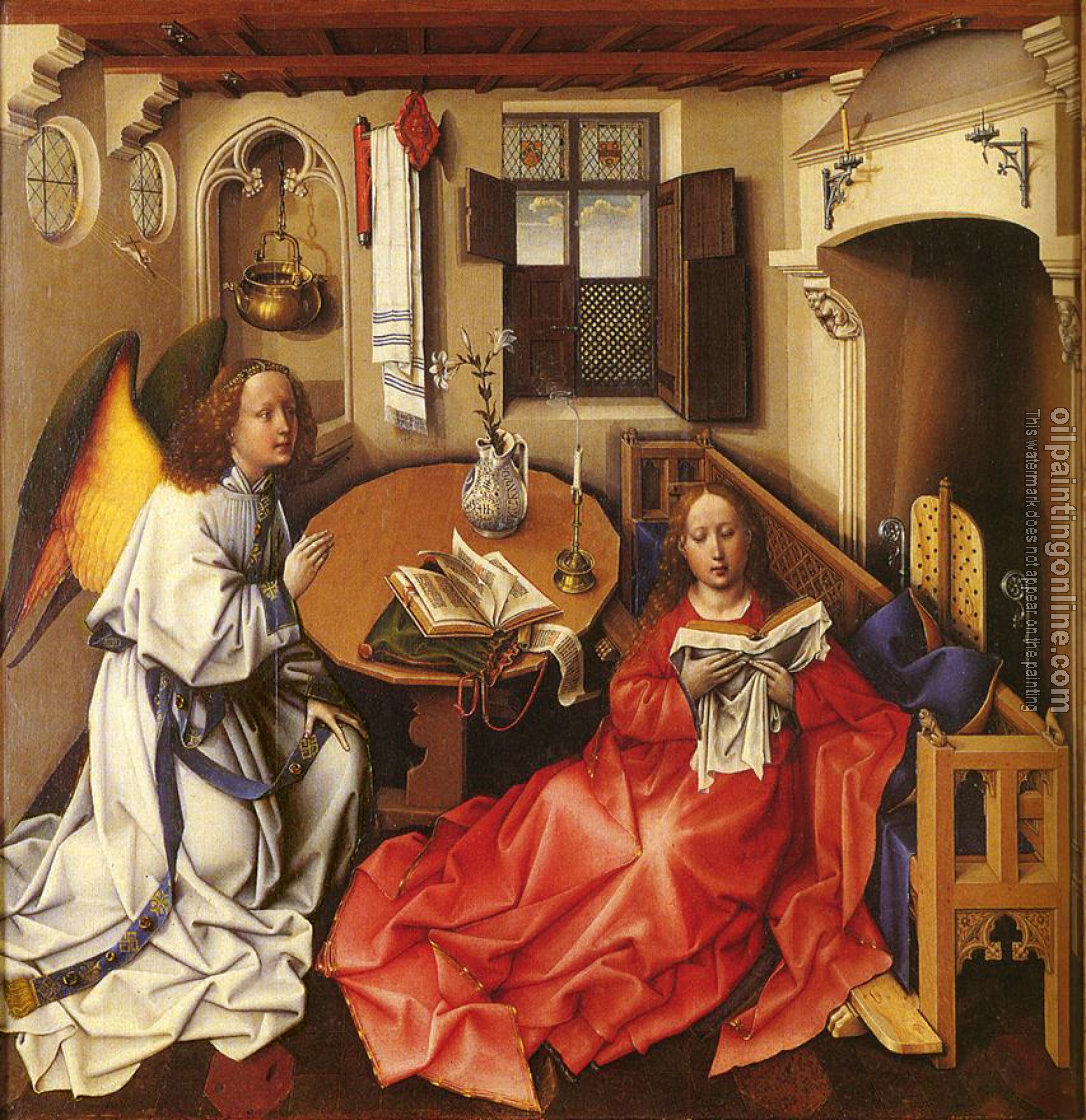 Robert Campin - Merode Altarpiece